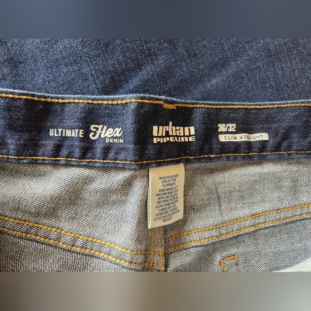 Urban Pipeline Men's Blue Jeans - NWT! - Picture 7 of 8